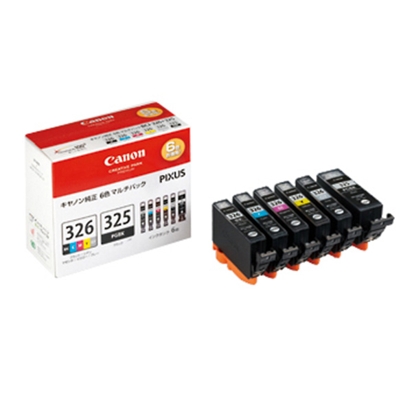 純正 BCI-326+325/6MP インクタンク 6色マルチパック 4713B002