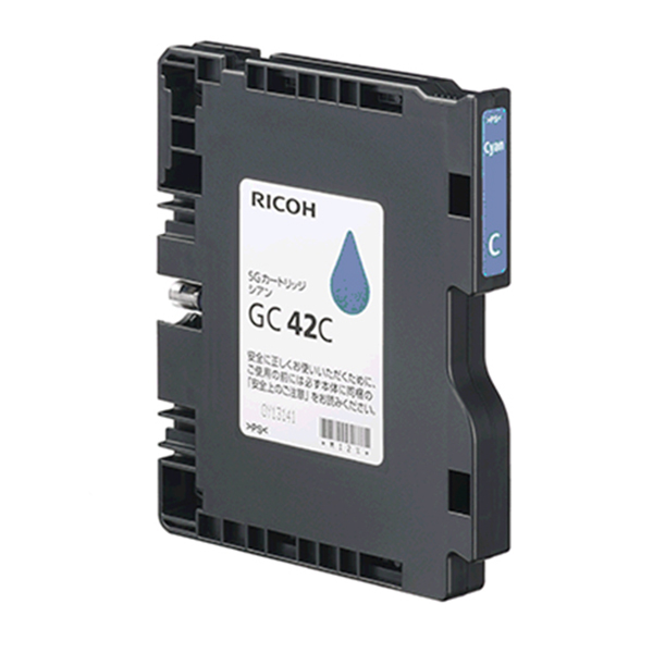 純正 インクカートリッジ GC42C シアン