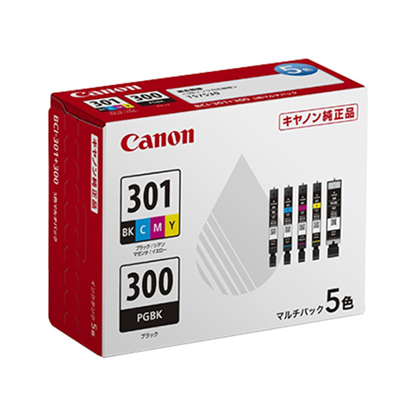 純正 5335C001 BCI-301+300/5MP マルチパック インクタンク