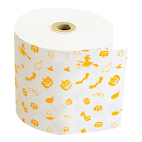 感熱ファンシーレジロール紙 80×80×12 ハロウィン