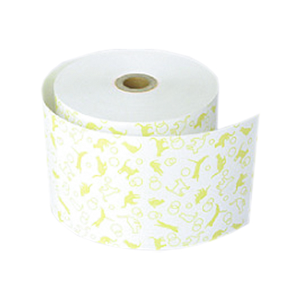 感熱ファンシーレジロール紙 58×80×12 ねこ クリーム