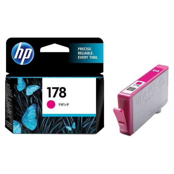 純正 HP 178 インクカートリッジ マゼンタ CB319HJ 3本
