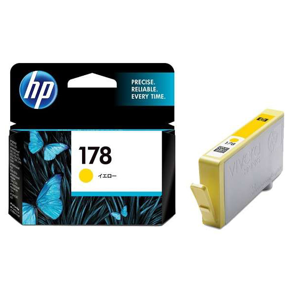 純正 HP 178 インクカートリッジ イエロー CB320HJ 3本