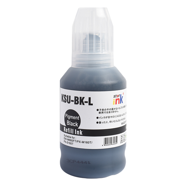 互換 インクボトル エプソン KSU-BK-L ブラック