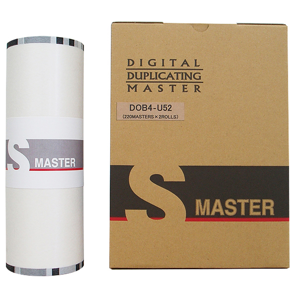 デュプロ デュープリンター用 汎用マスター DOB4-U52  (220版/107M)  4本入