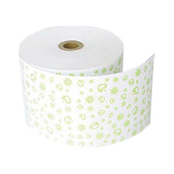 感熱ファンシーレジロール紙 58×80×12 ファンタジー グリーン