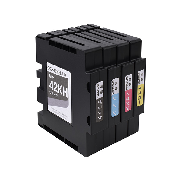 リコー GC42H 互換カートリッジ 4色パック