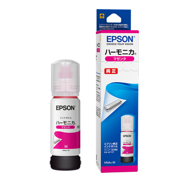 純正 HNA-M ハーモニカ インクボトル マゼンタ