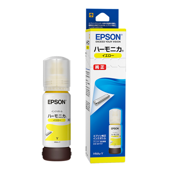 純正 HNA-Y ハーモニカ インクボトル イエロー