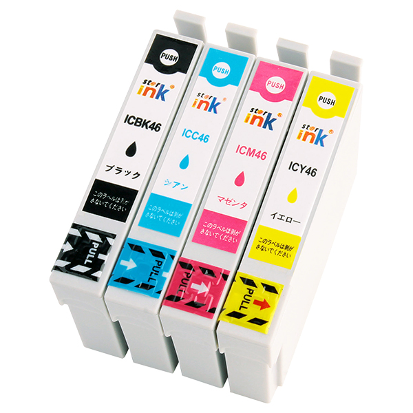 エプソン IC4CL46A 互換インクカートリッジ 4色パック