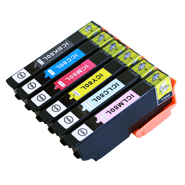 互換 IC6CL80L 大容量インクカートリッジ 6色パック