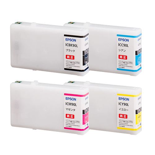 純正 IC4CL90L (大容量) インクカートリッジ 4色パック