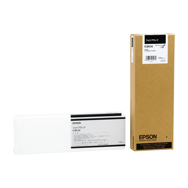 純正 ICBK58 インクカートリッジ フォトブラック