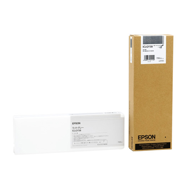 純正 ICLGY58 インクカートリッジ ライトグレー