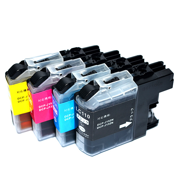 互換 LC110-4PK インクカートリッジ 4色パック