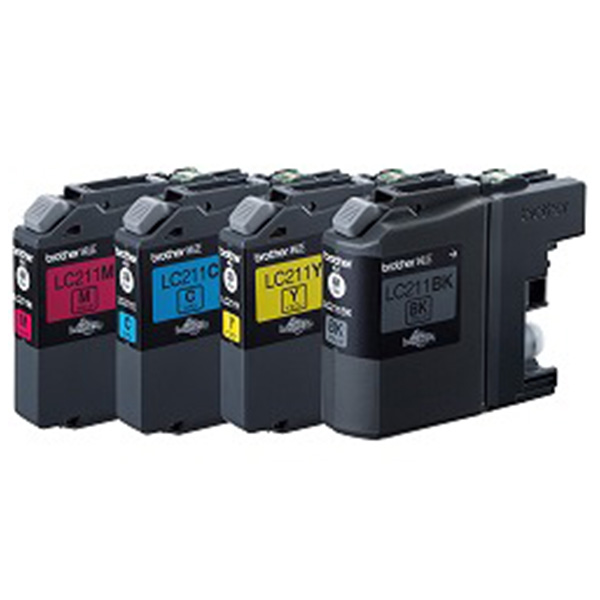 純正 LC211-4PK インクカートリッジ(お徳用4色パック)