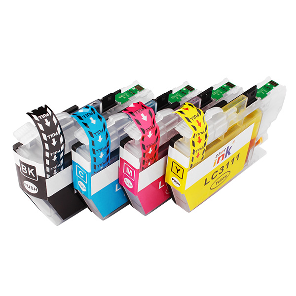 互換 LC3111 インクカートリッジ 4色パック