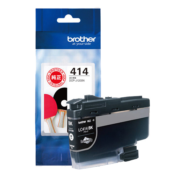 純正 LC414BK インクカートリッジ(黒・ブラック)×3本