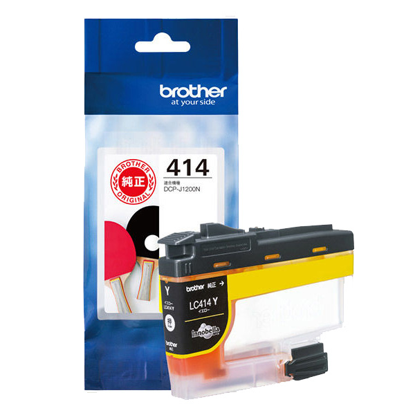純正 LC414Y インクカートリッジ(イエロー)×3本