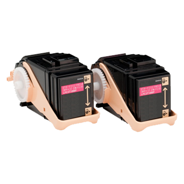 LPC3T18MP ETカートリッジ マゼンタ 2本パック エプソン リサイクルトナー