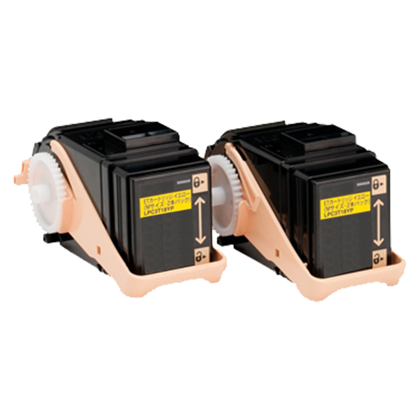 LPC3T18YP ETカートリッジ イエロー 2本パック エプソン リサイクルトナー