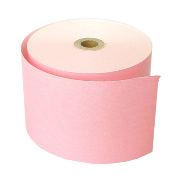 赤色 感熱ロール紙 幅58× 外径80× 芯内径12mm  ノーマル