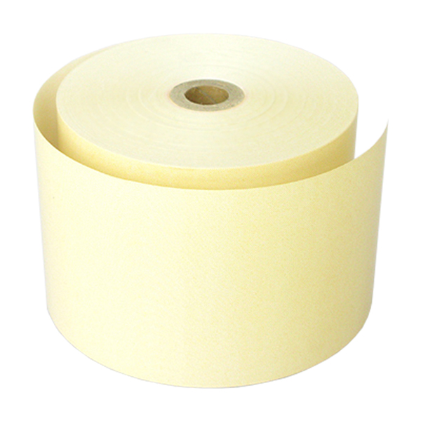 クリーム 感熱ロール紙 幅58× 外径80× 芯内径12mm  ノーマル