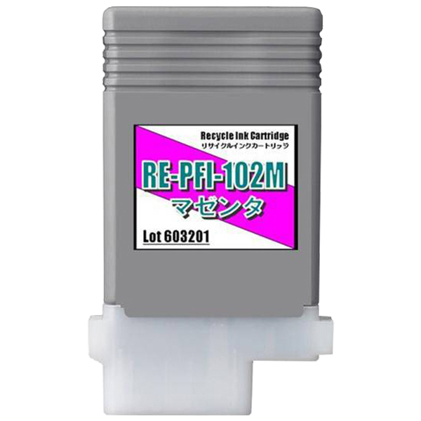 PFI-102M マゼンタ CANON リサイクルインクタンク