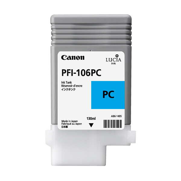 純正 インクタンク PFI-106PC フォトシアン 6625B001