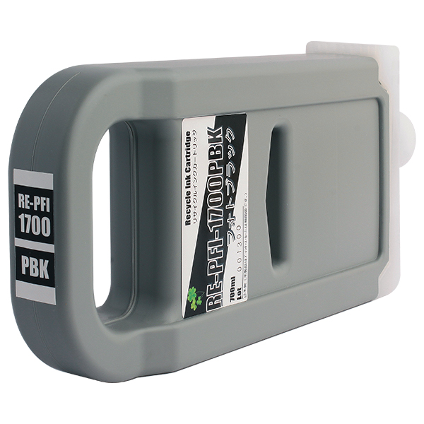 キヤノン PFI-1700PBK フォトブラック リサイクルインクタンク 再生品