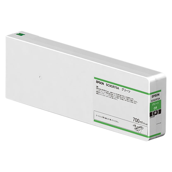 純正 インクカートリッジ SC9GR70A グリーン