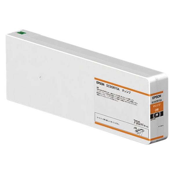 純正 インクカートリッジ SC9OR70A オレンジ